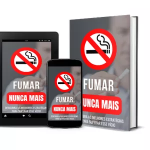 Imagem de capa para o Ebook Fumar Nunca Mais