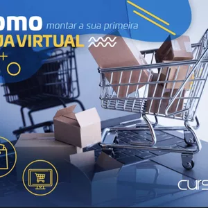 Imagem de capa para o Ebook Como montar sua primeira loja virtual 