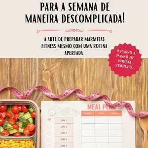 Imagem do curso Marmitas saudáveis para a semana de maneira descomplicada!