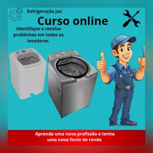 Imagem de capa para o Curso online Curso conserto de lavadoras 