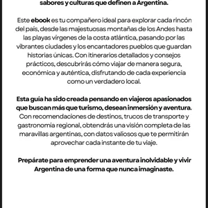 Imagen de portada para Ebook Conoce Argentina: La guia completa para explorar como un EXPERTO 