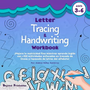 Cover image for Ebook Aprende a escribir en Inglés: Libro de trazos (letras-palabras-líneas)