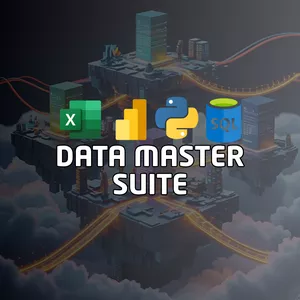 Imagen de portada para Curso online Data Master Suite: Excel, Python, Power BI &amp; SQL