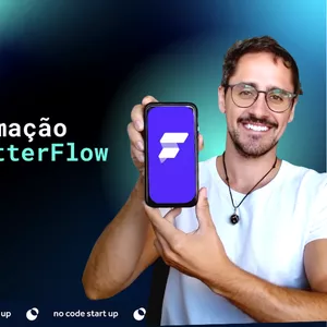 Imagem de capa para o Curso online Curso FlutterFlow | Crie aplicativos sem saber programar