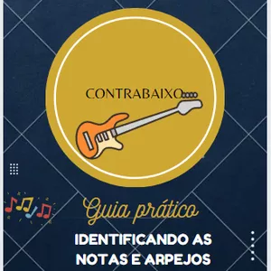 Imagem de capa para o Ebook CONTRABAIXO - NOTAS E ARPEJOS