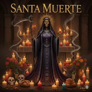 Imagen de portada para Ebook Rituales con la santa muerte 