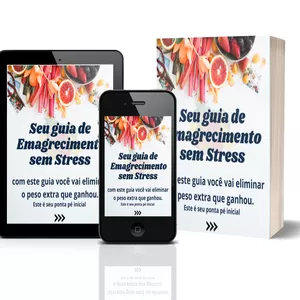Imagem de capa para o Ebook Emagrecimento sem Stress