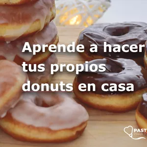 Imagem principal do produto Aprende a hacer tus propios donuts en casa