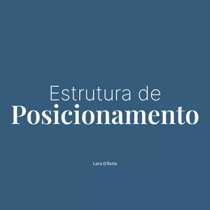 Imagem de capa para o Curso online Estrutura de Posicionamento