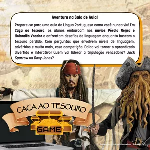 Imagem de capa para o Curso online Game Caça ao Tesouro