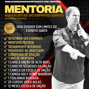Curso MENTORIA 2026 | LEANDRO SPENST | AVIVALISTAS DO ESPÍRITO SANTO