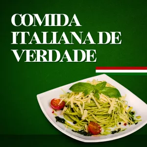 Imagem de capa para o Ebook Comida Italiana de Verdade 