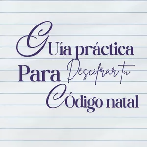 Imagen de portada para Ebook Guía práctica para descifrar tu código natal