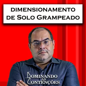 Imagem de capa para o Curso online Dimensionamento de Estrutura de Contenção em Solo Grampeado