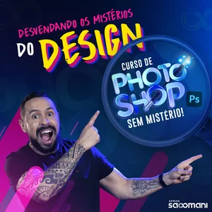 Imagem de capa para o Curso online Photoshop Sem Mistério