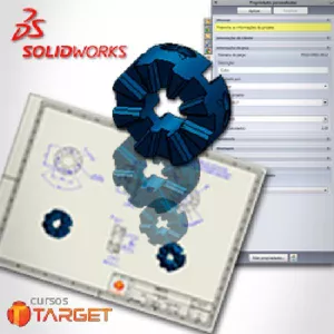 Imagem de capa para o Curso online SolidWorks Configuração e Otimização de Projetos 