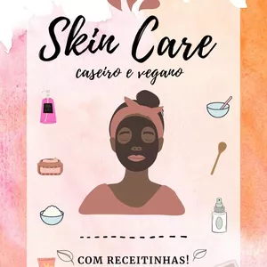 Imagem de capa para o Ebook Guia Prático de Skin Care - Caseiro e Vegano