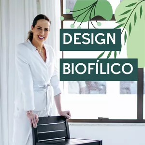 Imagem de capa para o Curso online Design Biofílico