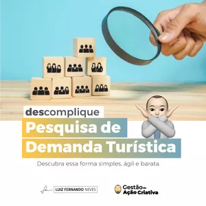 Imagem de capa para o Curso online Descomplicando Pesquisa de Demanda Turística