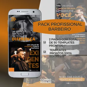 Imagem de capa para o Curso online PACK DE ARTES BARBEIRO