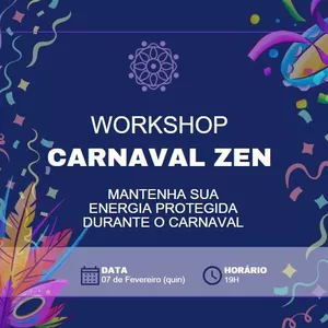 Imagem de capa para o Curso online Carnaval Zen