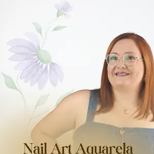 Imagem de capa para o Curso online Nail Art Aquarela 