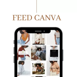 Imagem de capa para o Serviço online Feed Editável Canva