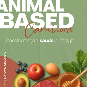 Imagem de capa para o Ebook Minha trajetória na dieta Carnívora/ Animal based 