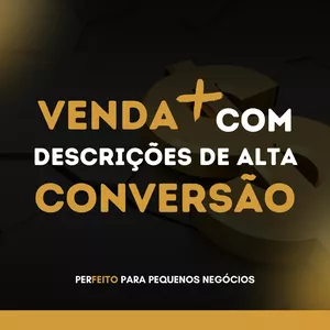 Imagem de capa para o Ebook VENDA MAIS COM DESCRIÇÕES DE ALTA CONVERSÃO