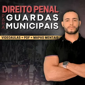 Imagem de capa para o Curso online DIREITO PENAL PARA GUARDA MUNICIPAL (VIDEOAULAS + PDF)