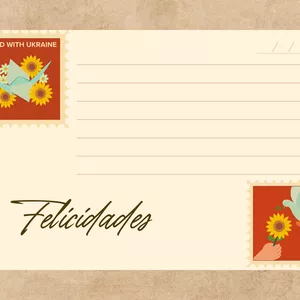 Imagen de portada para Ebook Tarjeta de "Paz y Felicidad"