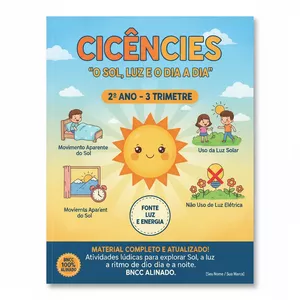 Imagem de capa para o Ebook CIÊNCIAS -3º TRIMESTRE-2º ANO-O Sol e Nosso Planeta