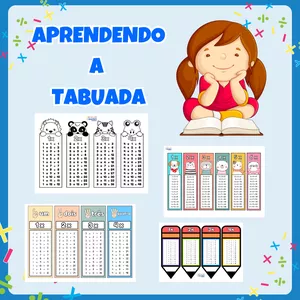 Imagem de capa para o Ebook Aprendendo a Tabuada