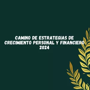 Imagen de portada para Ebook Camino de Estrategias de Crecimiento Personal y Financiero 