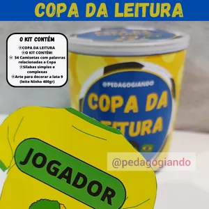 Imagem de capa para o Ebook COPA DA LEITURA