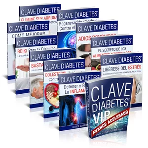 Imagen de portada para Ebook Membresia VIP Clave Diabetes. Pago por Unica vez + Bonos Gratis