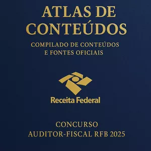 Imagem de capa para o Ebook Guia Oficial de Estudos para a Receita Federal do Brasil