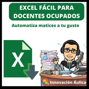 Imagen de portada para Curso online EXCEL FÁCIL PARA DOCENTES OCUPADOS