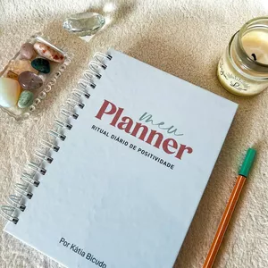 Imagem de capa para o Ebook Planner Ritual Diário de Positividade