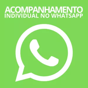 Imagem de capa para o Curso online Acompanhamento INDIVIDUAL no WhatsApp por 90 Dias 
