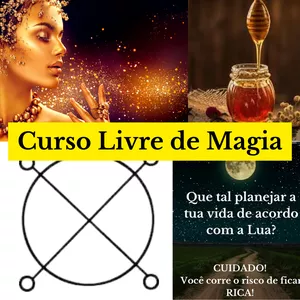 Imagem de capa para o Curso online Curso Livre de Magia
