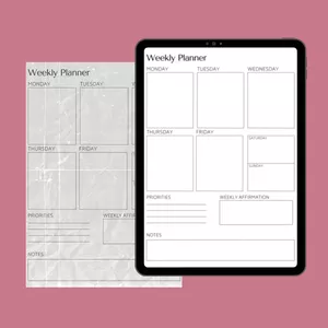 Cover image for Online course Simple Weekly Planner