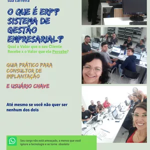 Imagem de capa para o Ebook O que É ERP: Guia Prático para Consultores e Usuários | Evolua as Entregas no Trabalho e Transforme a sua Carreira