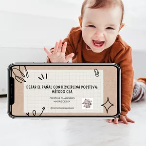Imagen de portada para Ebook Dejar el pañal con Disciplina Positiva, Método CEA.