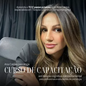 Imagem de capa para o Curso online Curso de capacitação em Terapia Cognitiva Comportamental 