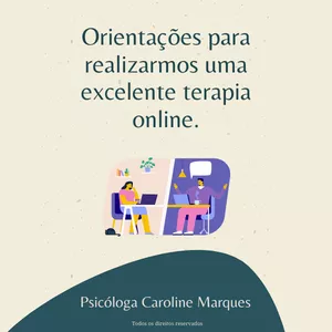 Imagem de capa para o Ebook Guia de orientação para psicoterapia online 