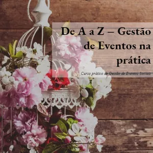 Imagem de capa para o Curso online De A a Z - Gestão de Eventos na Prática