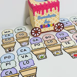 Imagem de capa para o Ebook SORVETERIA DAS SÍLABAS