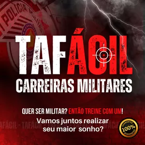 Imagem do curso TAFácil - Treinamento específico TAF (teste de aptidão física) para carreiras militares.
