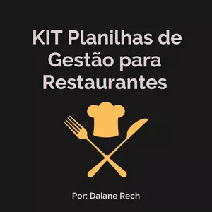 Imagem de capa para o Curso online KIT Planilhas de Gestão para Restaurantes